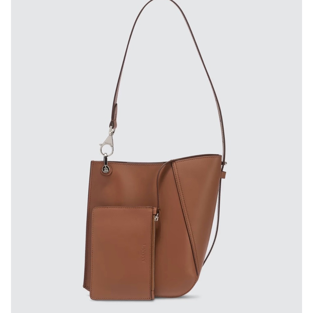 LANVIN Hook shoulder bag with adjustable strap (size small)